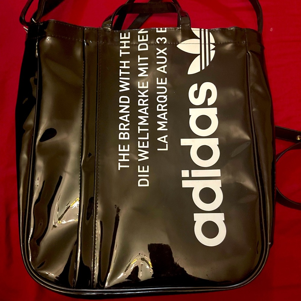 Black Adidas shoulder bag